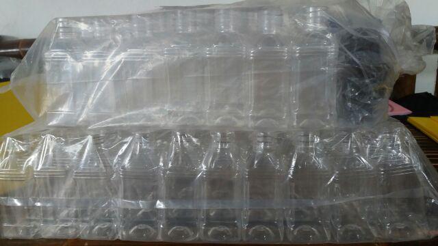 Botol Plastik 250ml (b) Cimory / Botol Jus / Botol Minum / Pet / Murah (pendek)