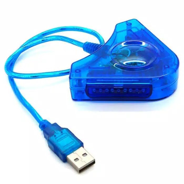 CONVERTER STICK JOYSTICK GAMEPAD STIK PS2 CONVERTER PS2 TO USB/SAMBUNGAN STICK PS 2