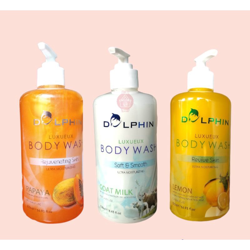 Dolphin Body Wash / Dolphin Sabun Mandi Cair 500ml