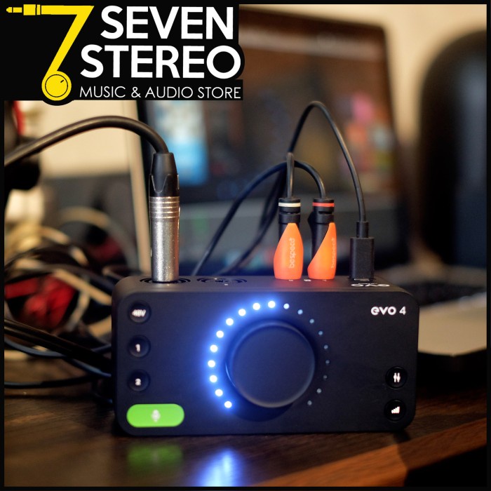 {suhadistore} Audient EVO 4 USB ORIGINAL Audio Interface Soundcard EVO4 Limited