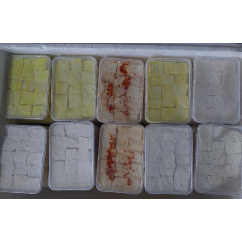 tahu susu khas asli jombang -+45 pcs 3 varian rasa silahkan chat