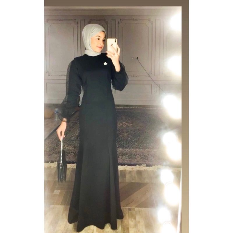 KANAYA DRESS READY | DRES PUTIH | GAUN PUTIH | DRES SLIM  | DRES KONDANGAN | DRES SCUBA | DRES PESTA