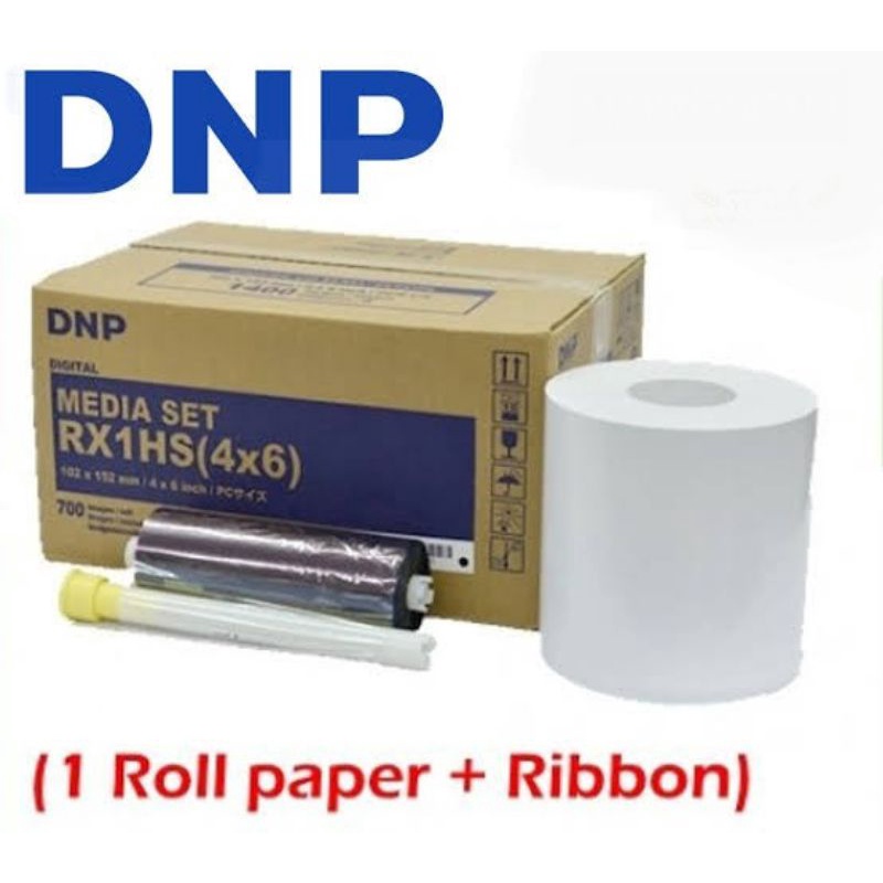 REFILL RIBBON AND PAPER PRINTER DNP DS - RX1