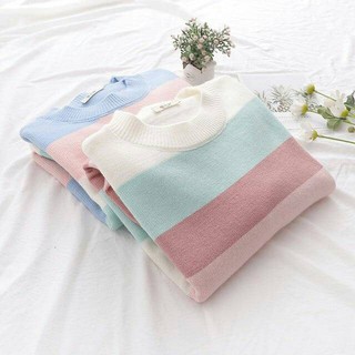 SWEATER MILLA BAJU  RAJUT  WANITA  ATASAN RAJUT  PAKAIAN 