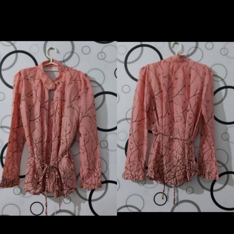 Baju Wanita Baju Kerja Baju Kuliah Preloved Forever 21 Triset size L fit XL Matahari Store
