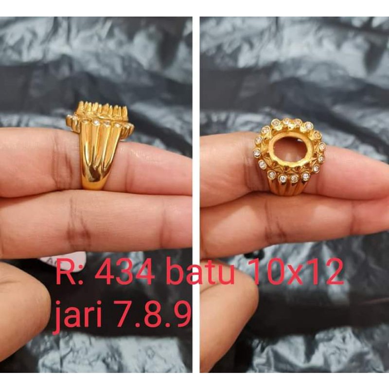 Ikat ring emban perunggu model eropa
