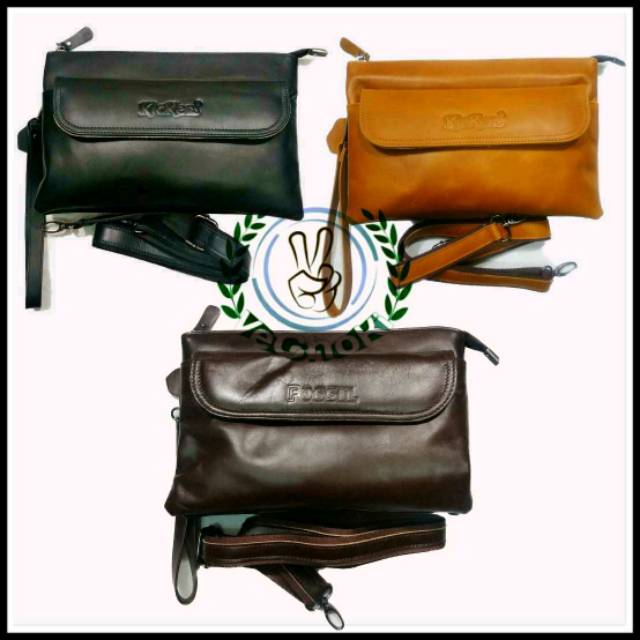Tas Selempang Waistbag Handbag Kulit Sapi Asli - Kickers BHJ501