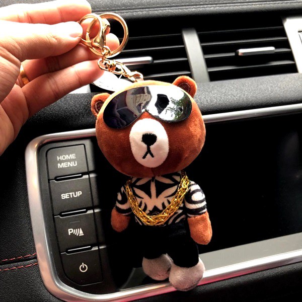 Gantungan Kunci Bludru COOL BEAR Key Chain