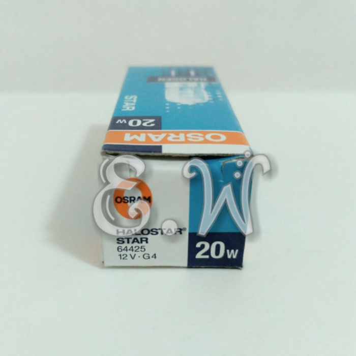 Lampu Halogen Kacang / Tusuk / Proyektor Osram 12 Volt (12V / 12 V) 20 Watt (20W / 20 W) 64425
