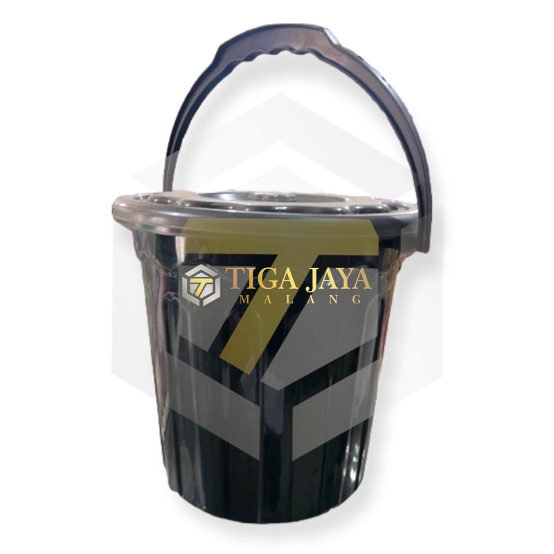 ember timba hitam tutup 25 liter / 35 , 40 , 80 liter tasyukuran / air, slametan / syukuran / hajata