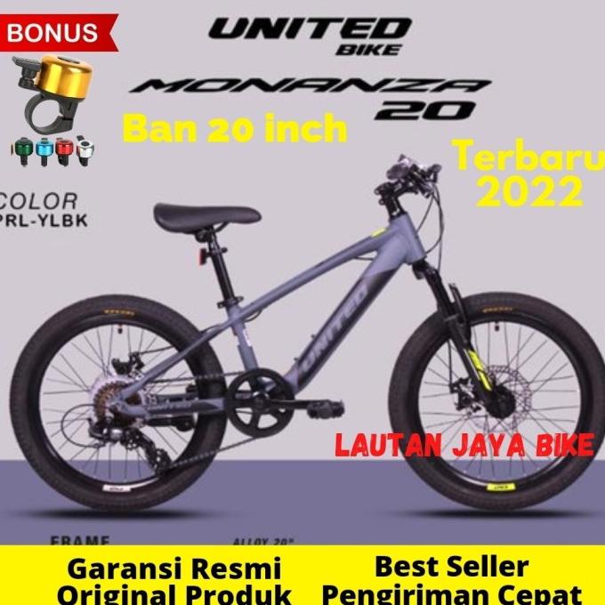 SEPEDA MTB 20 IN UNITED MONANZA NEW FDGDF34545