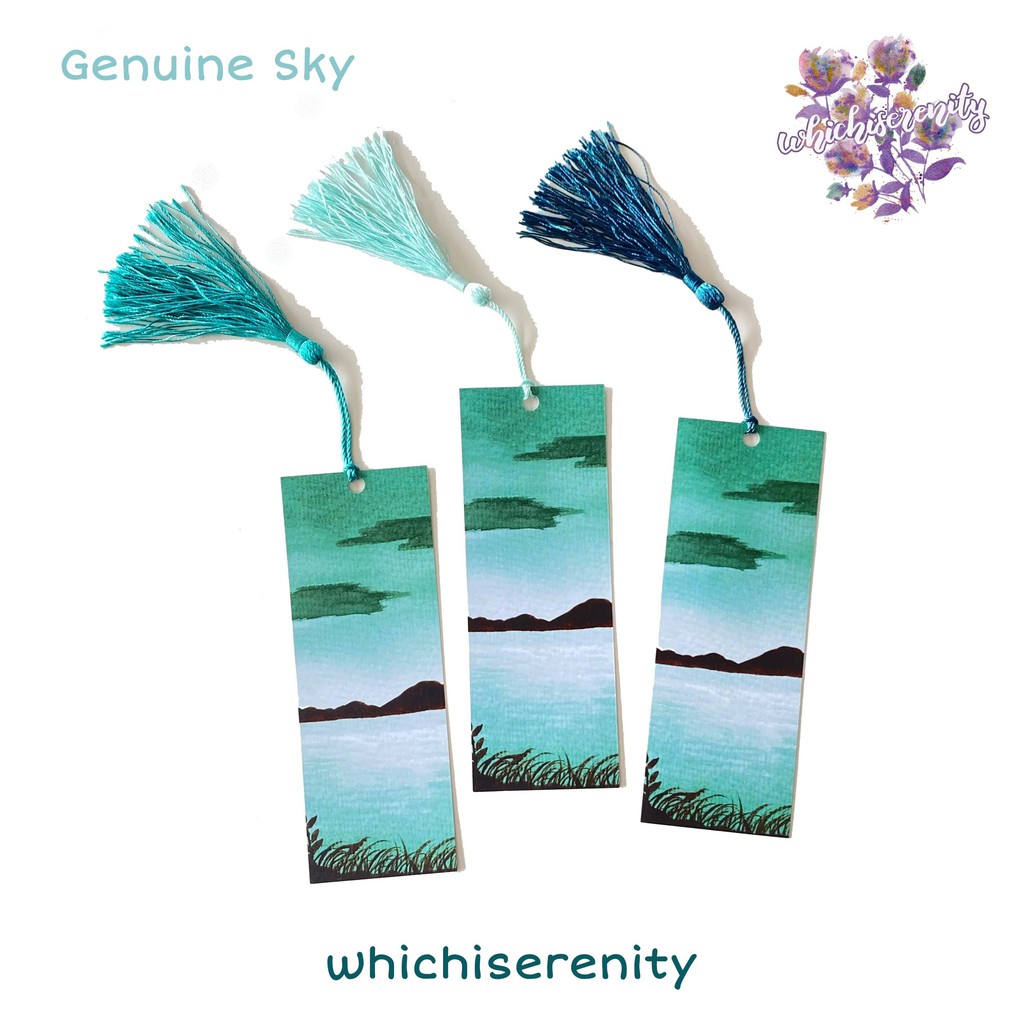 

Art Print Bookmark - Pembatas Buku by whichiserenity 7 Genuine Sky