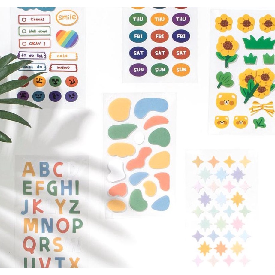

[FS] 3Pcs/pack Stiker Hias Etori Life Sticker Deco Jurnal Scrapbook DIY Planner