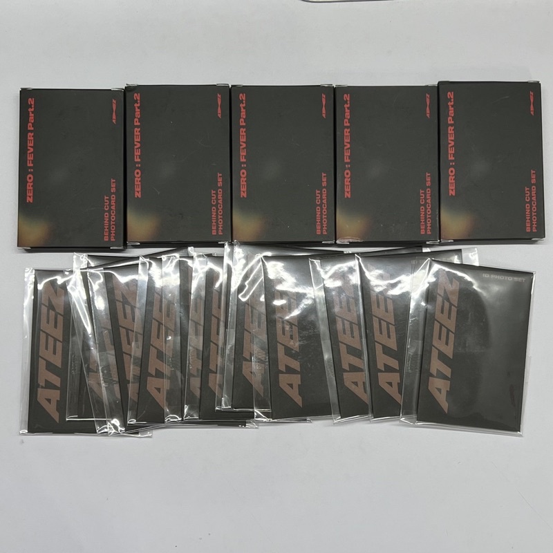 ATEEZ Subk Merchandise Photocard & ID Set seonghwa hongjoong yunho yeosang san mingi wooyoung jongho