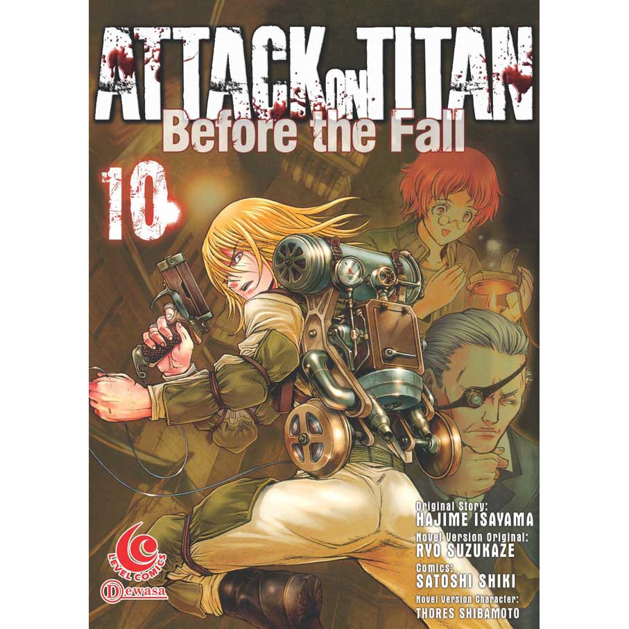 Komik Seri : Attack on Titan Before The Fall ( Hajime Isayama )