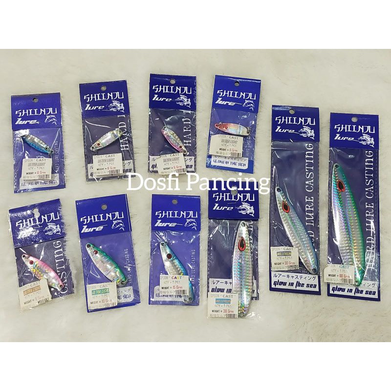 Lure Spoon Shiinju 6gr, 8gr, 10gr, 15gr, 30gr, 38gr