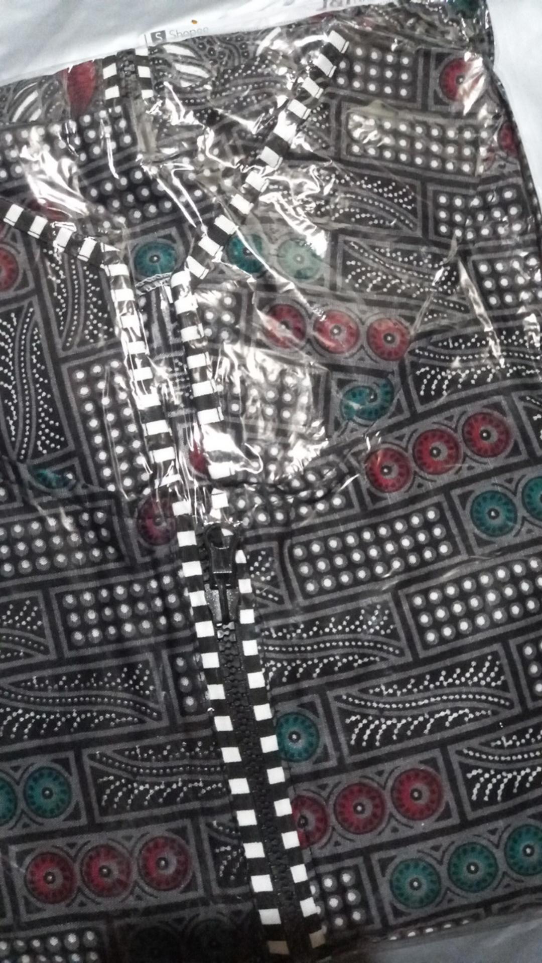 Maura Couple - Sania Ruffle Batik Couple Ori Ndoro Jowi Garansi Termurah Shopee - Batik Modern Solo