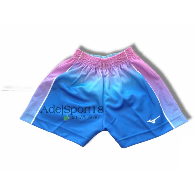 Celana Voli cewek Full Printing