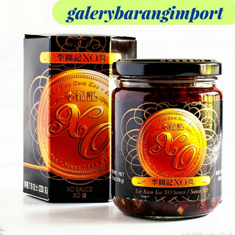 

lee kum kee xo sauce premium 220 gr saus saos xo lkk hongkong super
