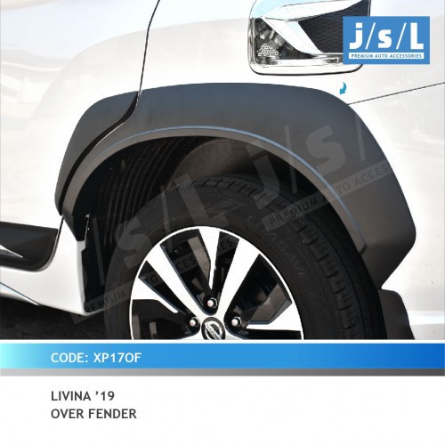Nissan Livina 2019 Aksesoris JSL Over Fender Overfender
