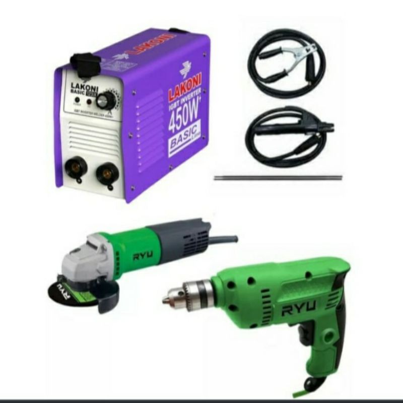 Paket Mesin Las Lakoni 450watt