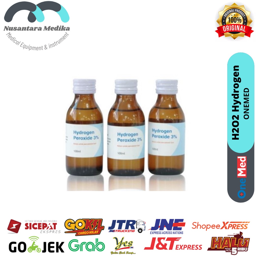 H2O2 3% Hydrogen Peroxide Onemed 3%