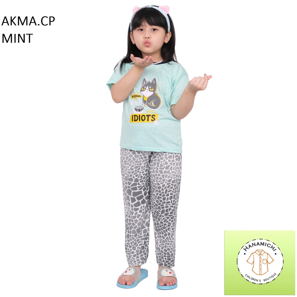 Hanamichi AKMA.CP Baju Tidur Anak Lengan Pendek