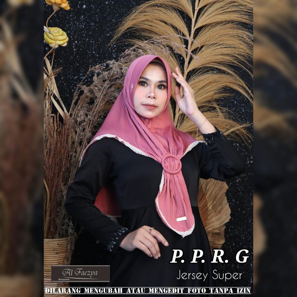 JILBAB SPANDEK BALLON - PET PLISKET RENDA BAWAH GESPER (M) - HIJAB DOI ORI