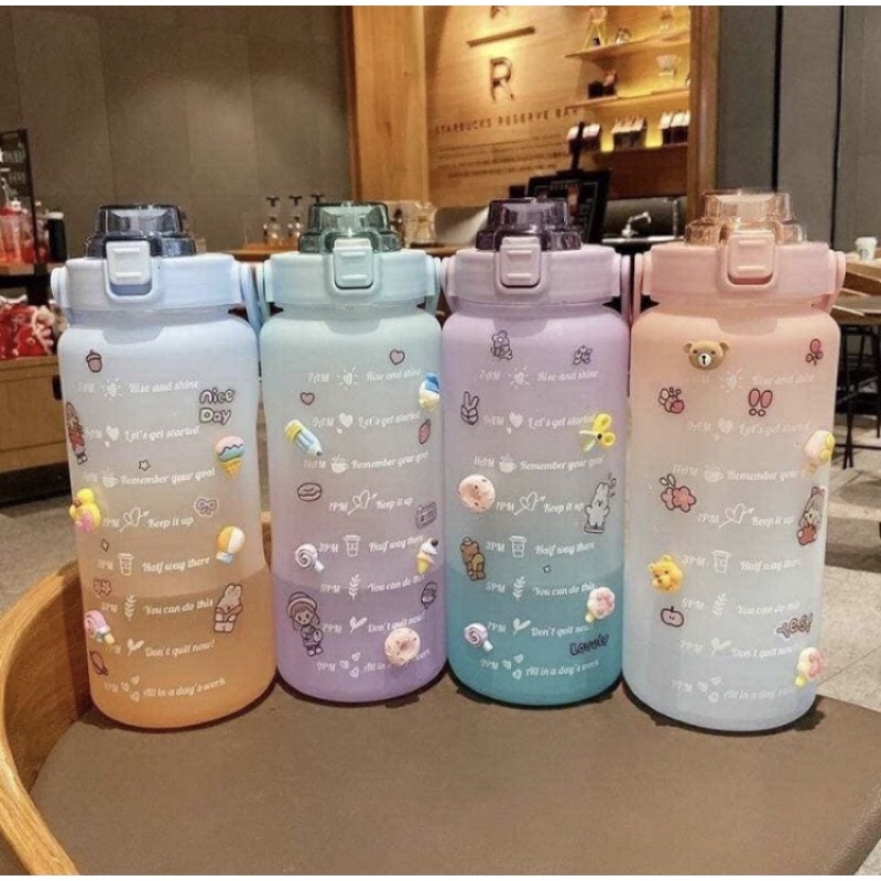 botol minum 2liter kekinian virall bahan kokoh
