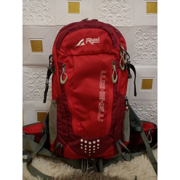 BOOM SALE ORIGINAL TAS RANSEL REI MAHAKAM 35L FREE RAIN COVER TERLARIS