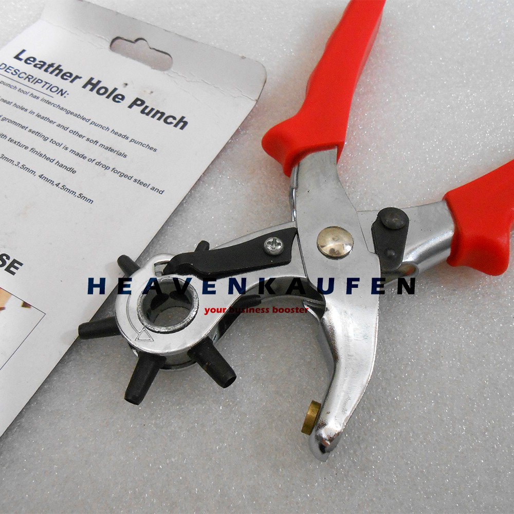 

Tang Pembolong Tang Plong Pelubang (Punch Plier) 6 Fungsi 2,5 mm s/d 5 mm