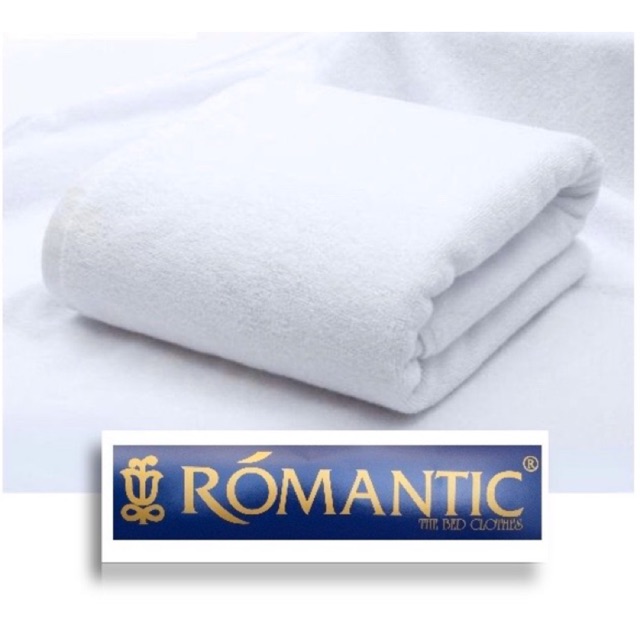 Handuk Hotel Bath Towel by Romantic 550 grams 70 x 140 Putih Standard Hotel bintang 4 dan 5