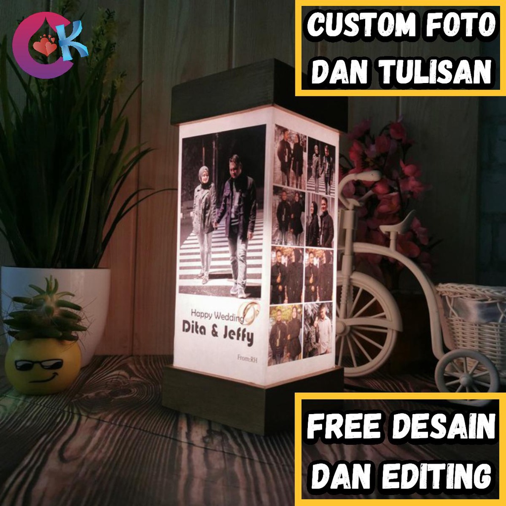 [BESAR] KADO ULANG TAHUN ULTAH ISTRI IBU WANITA PACAR ANAK CEWEK LAMPU HIAS TUMBLR TUMBLER MEWAH