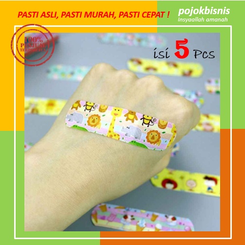 Hansaplast karakter anak/tensoplast/band aid/plester lukas P3K