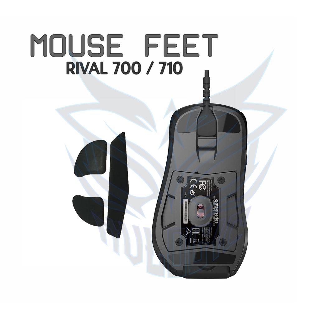 Mouse Feet Glide Steelseries RIVAL 700 / 710 - Mousefeet Skates PTFE