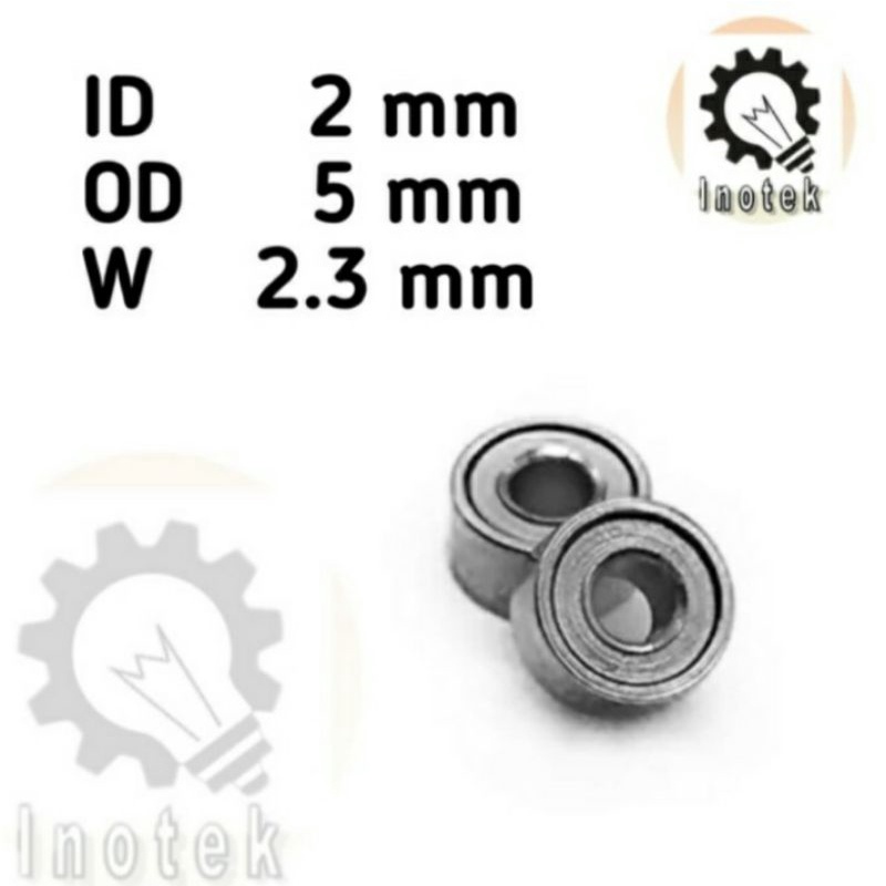 Mini Ball Bearing 2x5x2.3mm 682ZZ