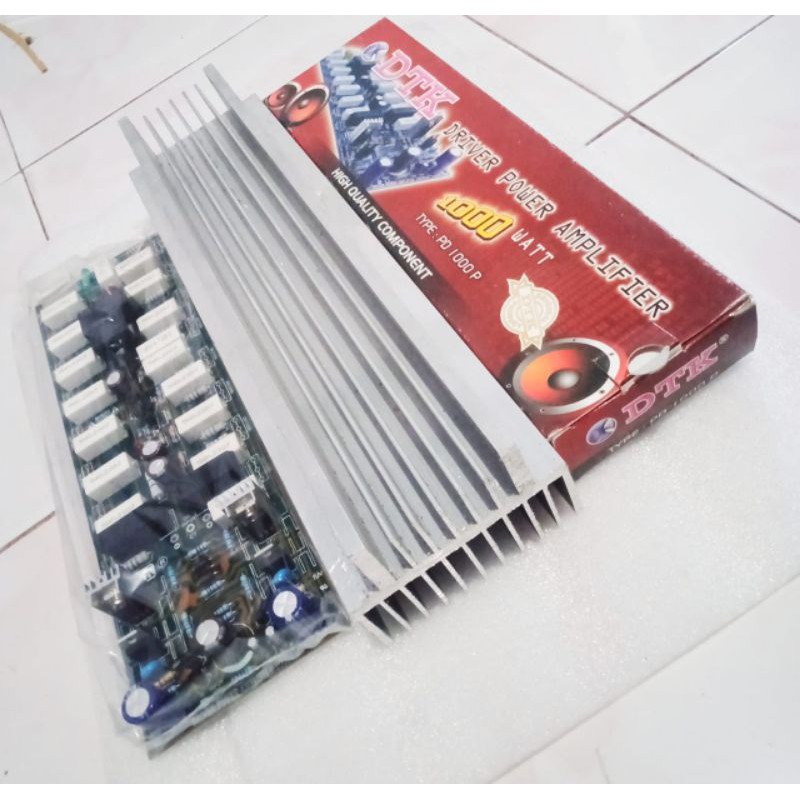 Driver Power Amplifier 1000W DTK PD 1000 P Plus Heatsink 2U 30cm