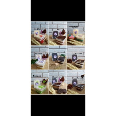 

Dessert Box/Red Velvet/Dessert Box 250ml *ready stock*