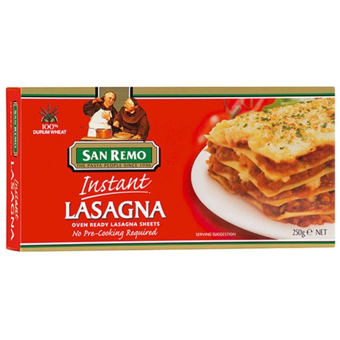 

pasta-aneka- san remo instant lasagna 250 gr -aneka-pasta.