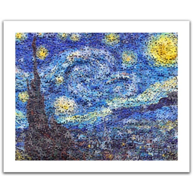 Jigsaw Puzzle Pintoo - H2285 Puzzle in Puzzle, Van Gogh’s Starry Night
