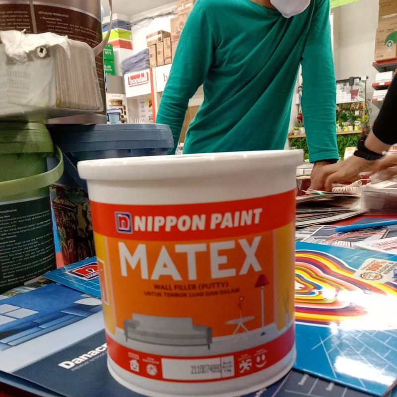 Nippon Paint Matex Plamur Dempul Dinding 1kg