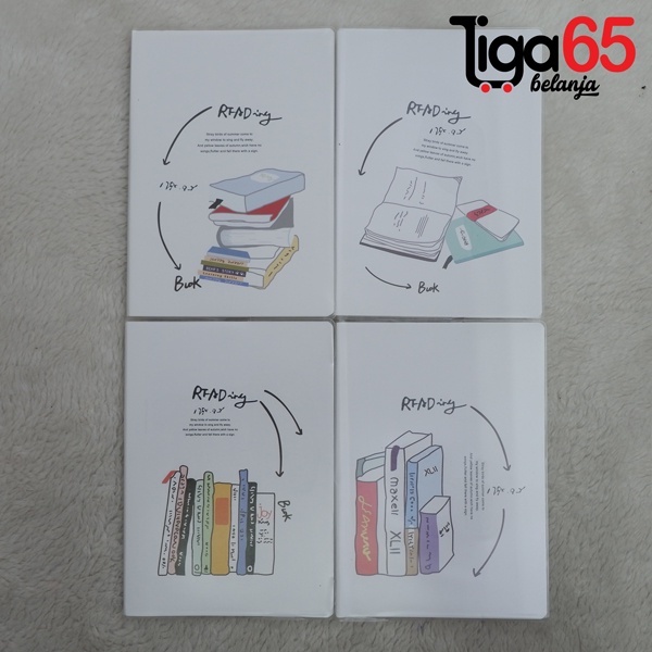 365 Notebook/Buku Diary/Buku Harian/GREEBEL NOTE BOOK 8080 A5C