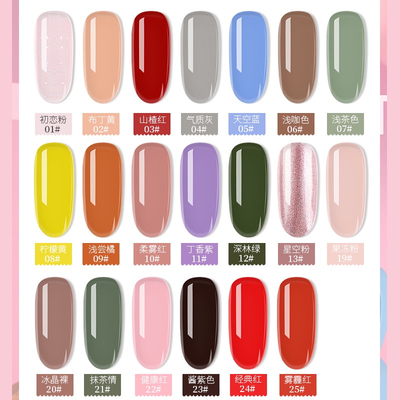 Cat Kuku Nail Polish Pinpai Healthy Nails Color Manicure Tahan Lama Waterproof Quick Dry Non Gel Merah Kuning Biru Hijau Bening Untuk Kuku Kaki Tangan Elegan Cantik