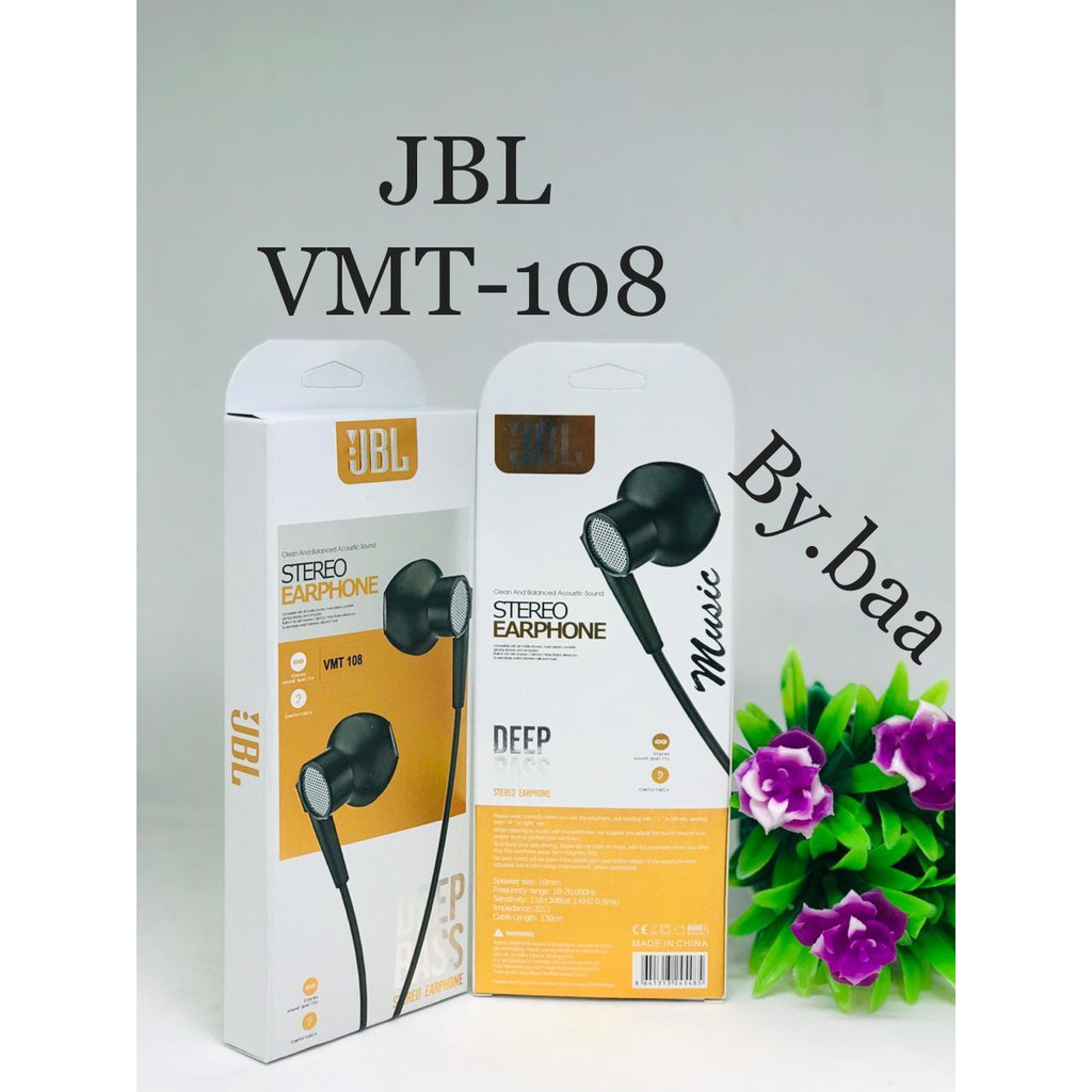 EARPHONES J780 / VMT-180 EXTRA BASS ORIGINAL SOUND