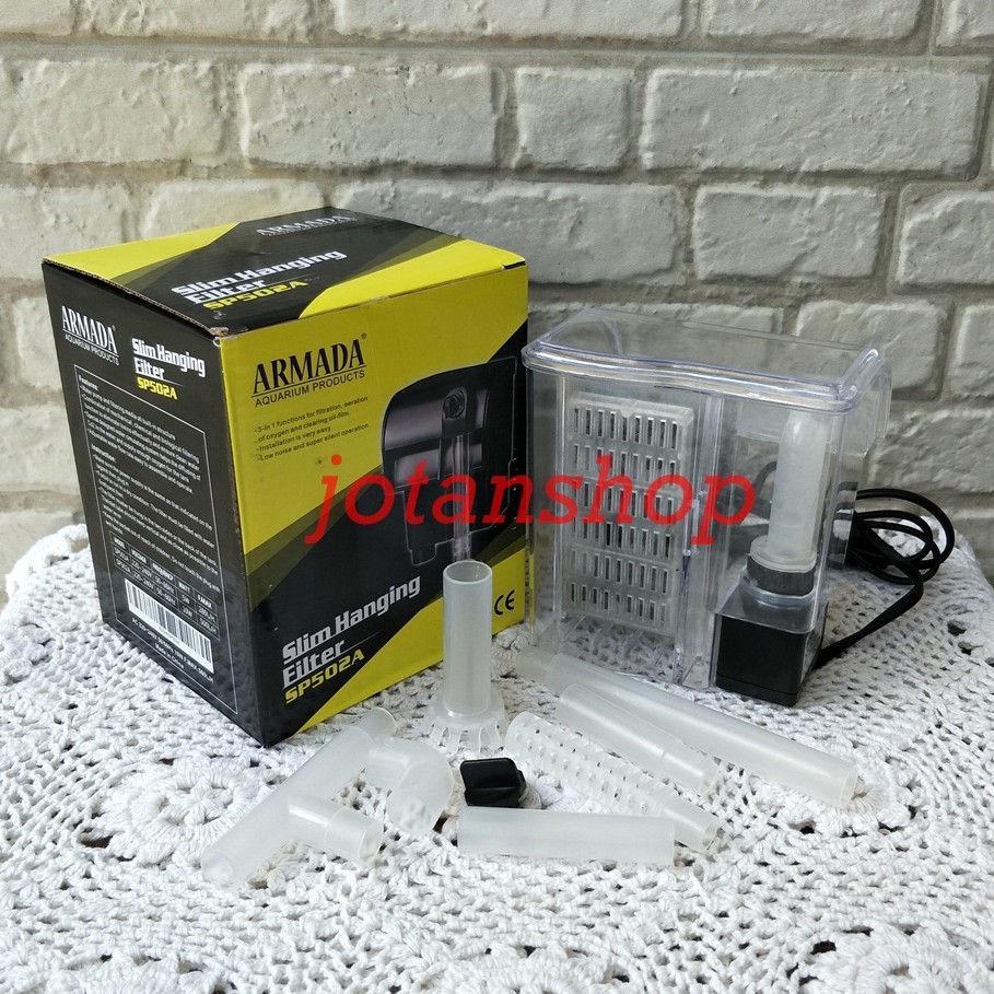 ARMADA SP502A SP 502 A hanging filter gantung hang on aquarium aquascape