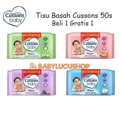 Tisu Basah Cussons 45s Beli 1 Gratis 1 Dan Wipes Pigeon Tissue Basah Tissu