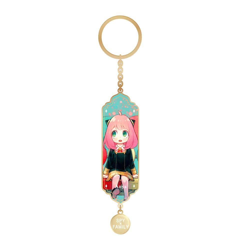 QUINTON Anime SPY X FAMILY Keyring Anime Anime Perhiasan Gantungan Kunci Tempat Yor Forger Loid Loyor Key Chain