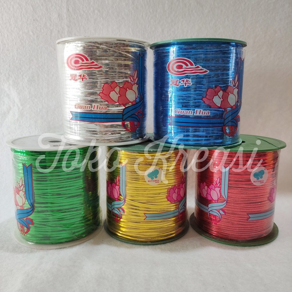 (Per roll) Kawat Souvenir / Pita Souvenir / Twist Tie 500 yard