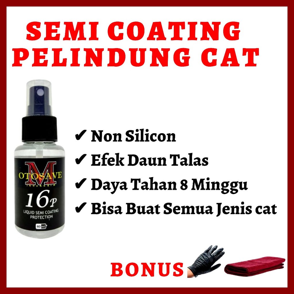 PELINDUNG PERAWATAN  PENGKILAP CAT  DOFF  MATTE GLOSSY 