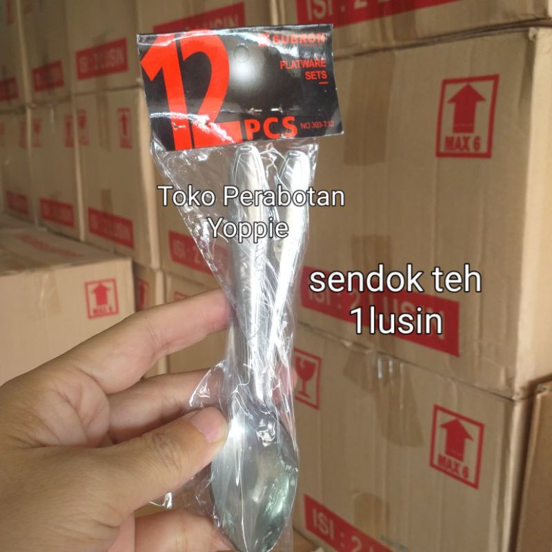 Sendok teh gagang pendek - sendok kue - sendok teh - sendok stainless - sendok teh kecil